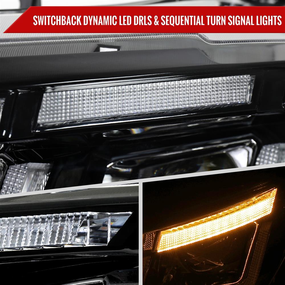 2015-17 Mustang S650 Style LED Projector Headlights - Image 6
