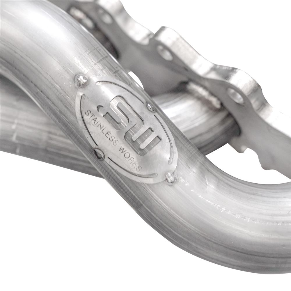 2015-26 Mustang GT Stainless Works 1-7/8" Catted Long Tube Headers - Image 3