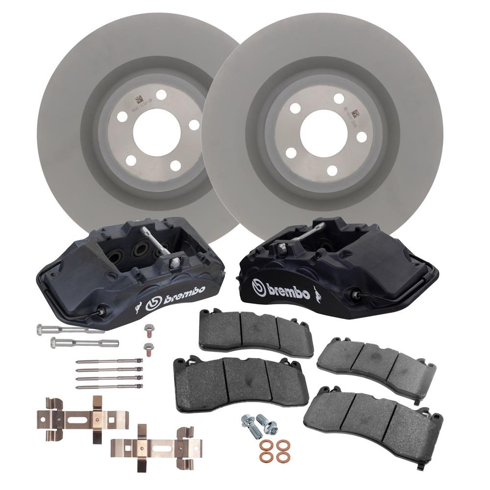 Mustang Front Big Brake Kits - 15.4