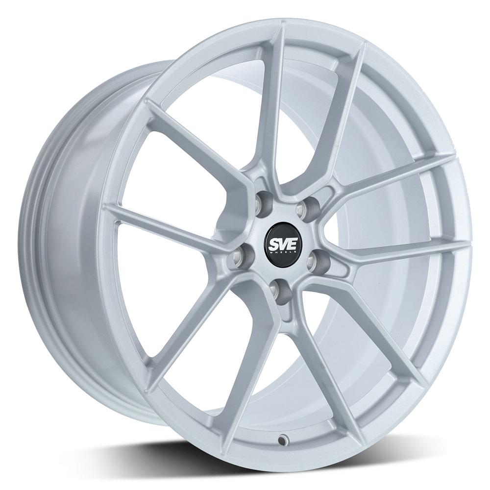 2015-26 Mustang SVE DHP1 Forged Wheel Kit - 19x10.5/11 - Silver Mach 1/Dark Horse - Image 4