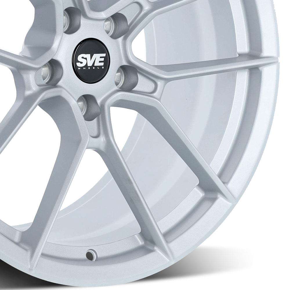 2015-26 Mustang SVE DHP1 Forged Wheel Kit - 19x10.5/11 - Silver Mach 1/Dark Horse - Image 3
