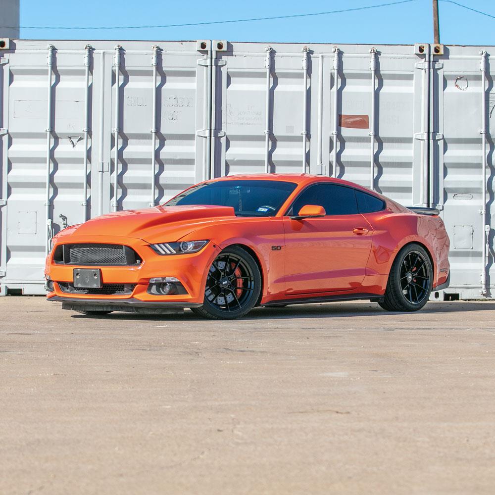 2015-26 Mustang SVE DHP1 Forged Wheel Kit - 19x10/11 - Black - Image 5