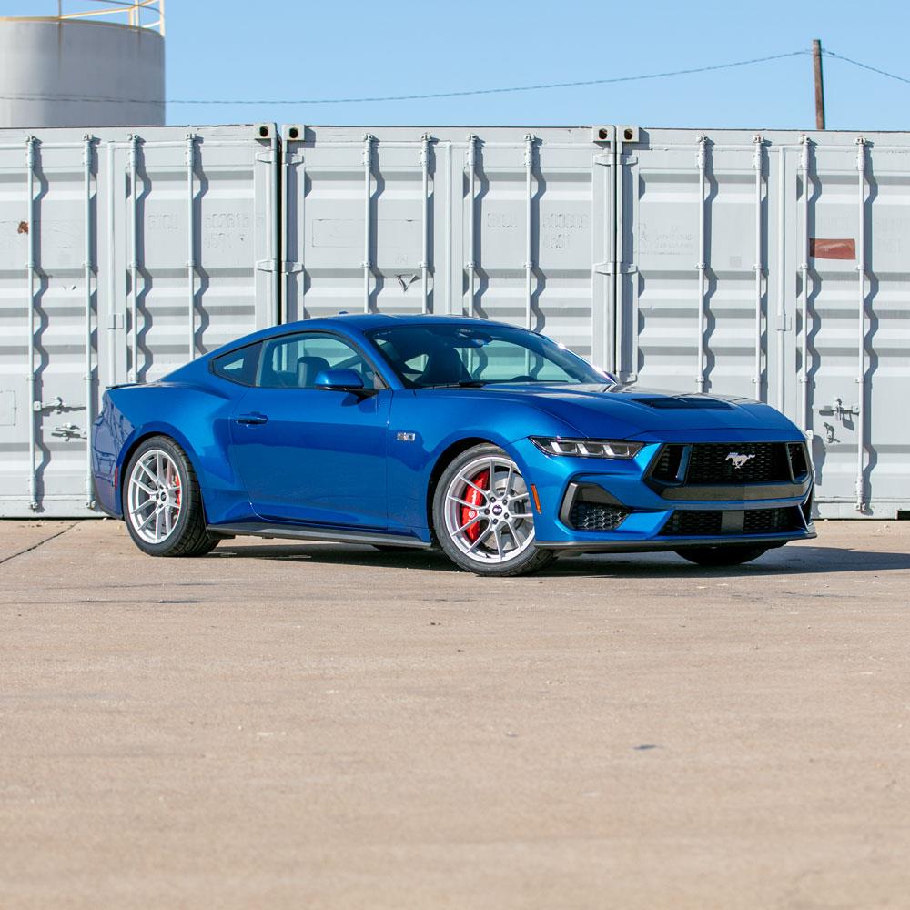 2015-26 Mustang SVE DHP1 Forged Wheel Kit - 19x10/11 - Silver - Image 6