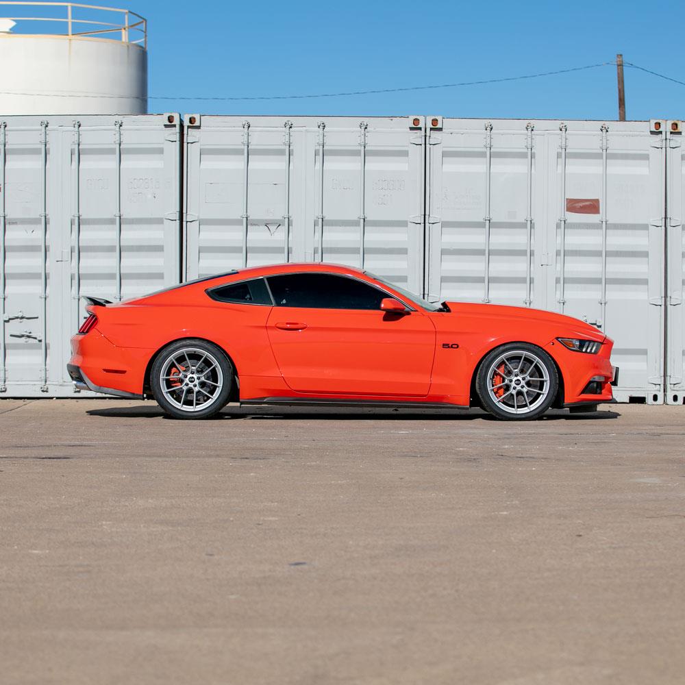 2015-26 Mustang SVE DHP1 Forged Wheel Kit - 19x10/11 - Silver - Image 11