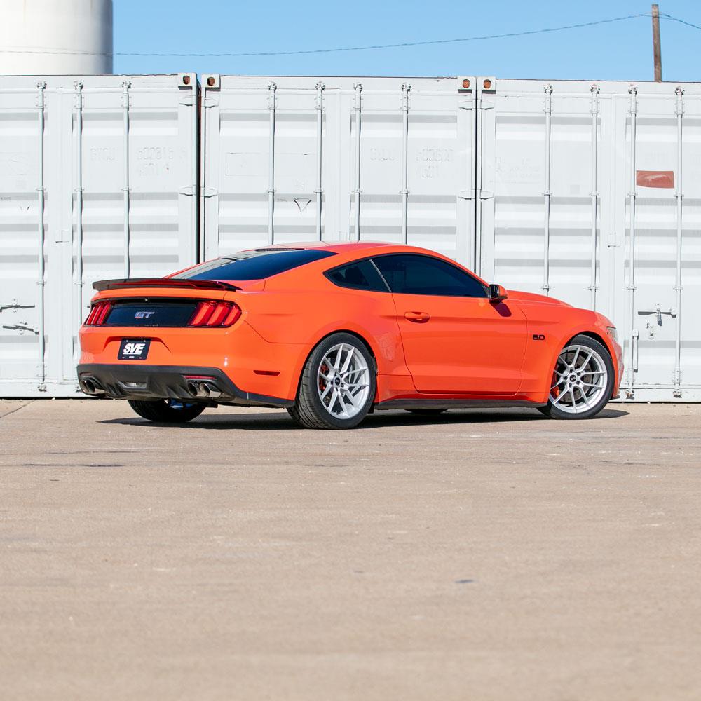2015-26 Mustang SVE DHP1 Forged Wheel Kit - 19x10/11 - Silver - Image 8