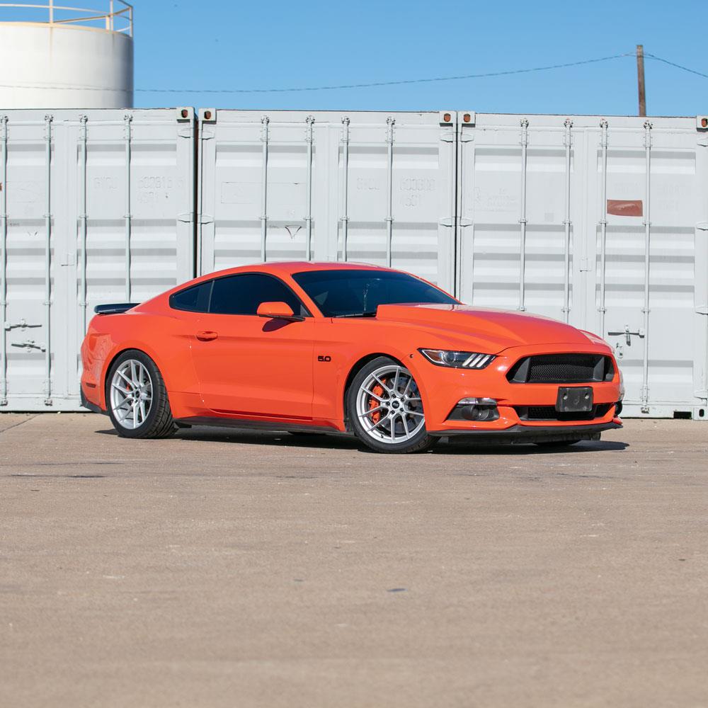 2015-26 Mustang SVE DHP1 Forged Wheel Kit - 19x10/11 - Silver - Image 2
