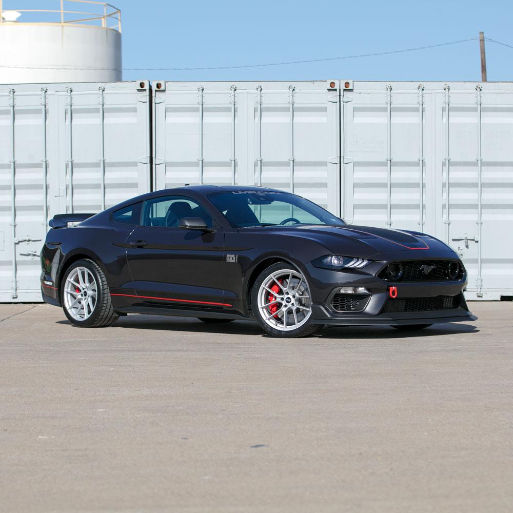 2015-26 Mustang SVE DHP1 Forged Wheel Kit - 19x10.5/11 - Silver Mach 1/Dark Horse - Image 10