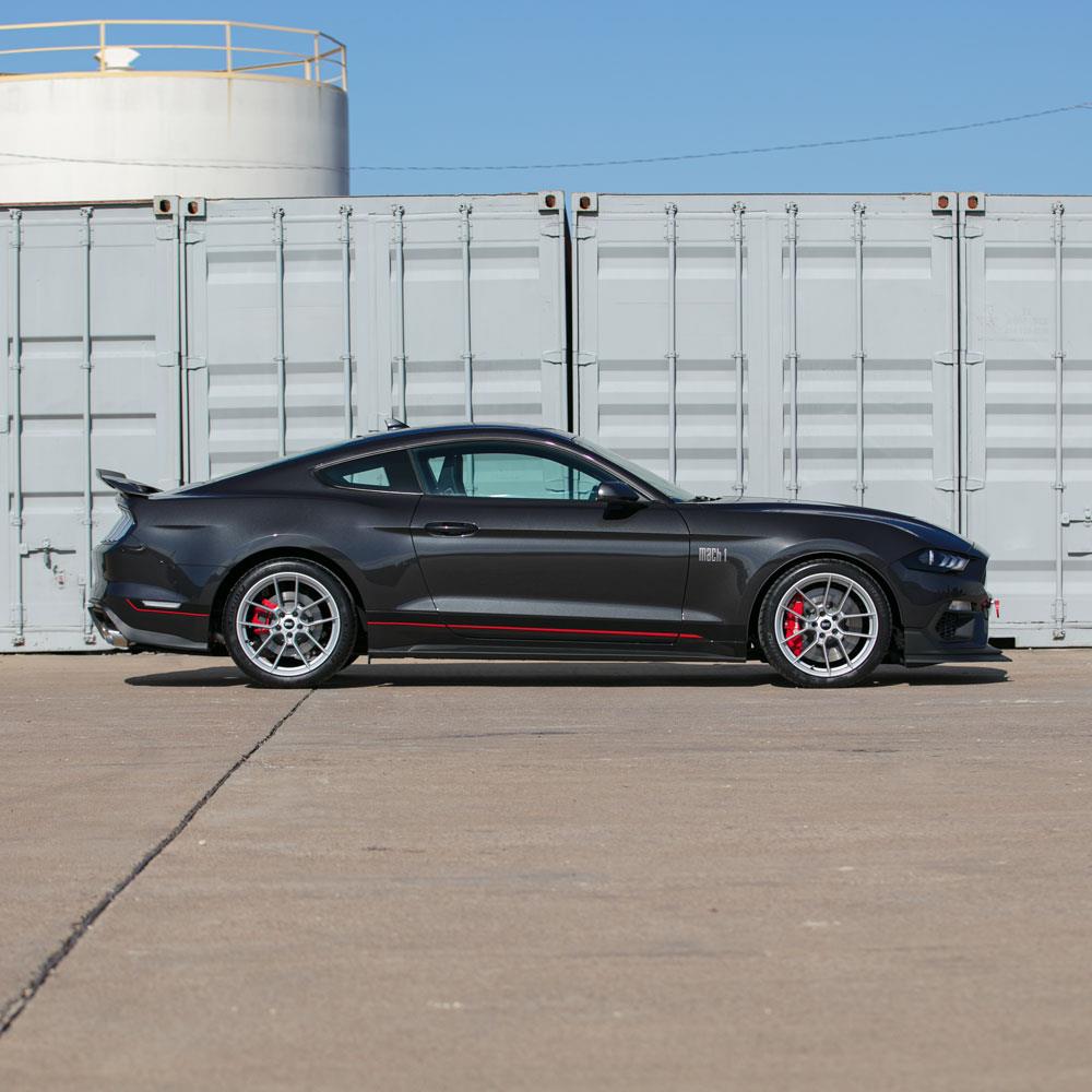 2015-26 Mustang SVE DHP1 Forged Wheel Kit - 19x10.5/11 - Silver Mach 1/Dark Horse - Image 12