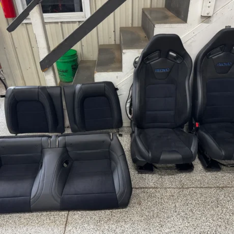 Ford Mustang Dark Horse Recaros Coupe Front & Rear Seats - OEM