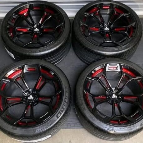 20" PROJECT 6GR TEN-D FULLY FORGED CUSTOM FINISHED WHEEL & TIRES FOR FORD GT500