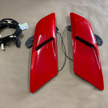 Ford Mustang GT Hood Insert Vents RH LH Pair "Race Red"