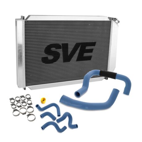 Mustang 5.0 SVE Aluminum Radiator & Heavy Duty Silicone Hose Kit