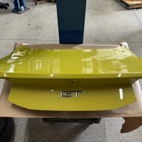 2024-2026 Ford Mustang GT Coupe Trunk Lid "B7" "Intense Lime Yellow Metallic"