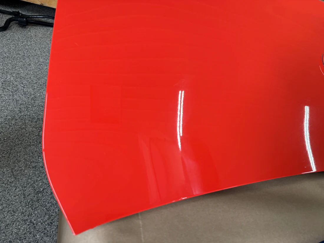 Ford Mustang GT Convertible Trunk Lid Panel Rear Decklid "Comp Orange" - Image 2