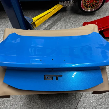 Mustang GT Coupe Trunk Lid Grabber Blue