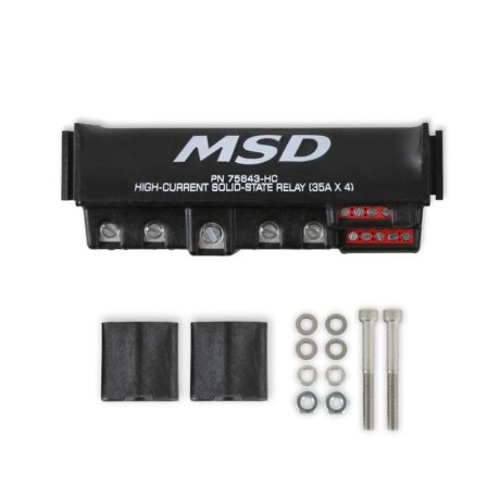 MSD High Current Solid State Relay Block - Black