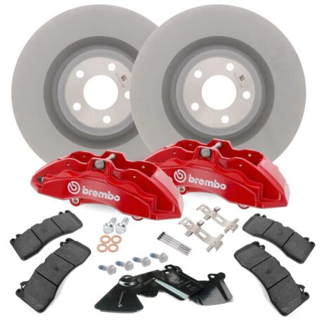 Mustang Bullitt Front Brembo Brake Kit - Red