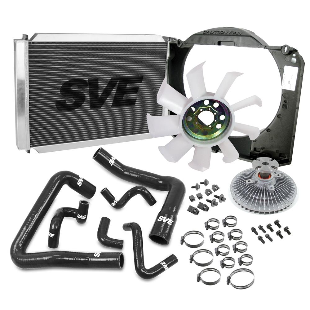 Mustang SVE Aluminum Radiator & Stock Fan Kit 5.0